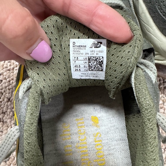 New Balance Men's Fresh Foam X Hierro V8 Gore-tex Trail Running Shoe - Picture 5 of 10